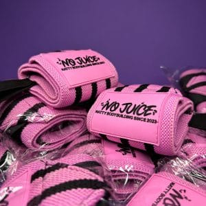PINK WRIST WRAPS